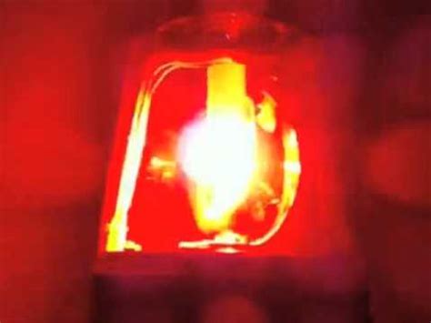 ring red light flashing